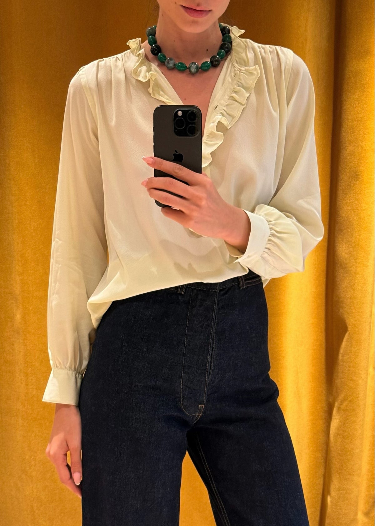 ALMA SHIRT — SORBET SILK