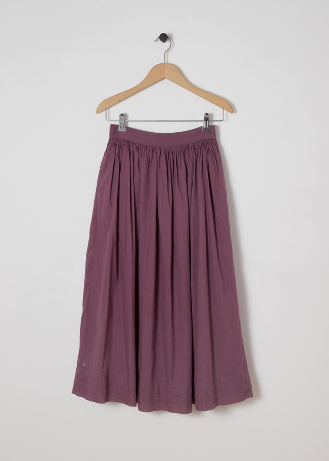 ANEMONE SKIRT — MAUVE