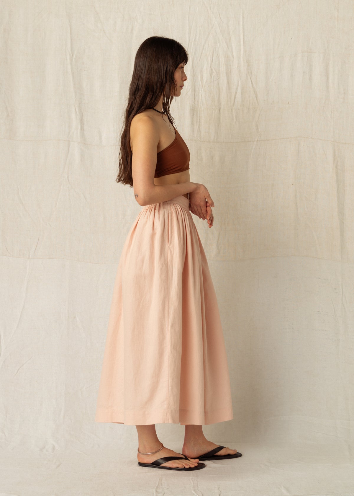 ANÉMONE SKIRT — ROSE PINK
