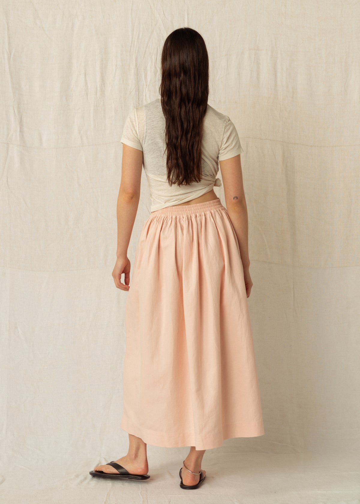 ANÉMONE SKIRT — ROSE PINK