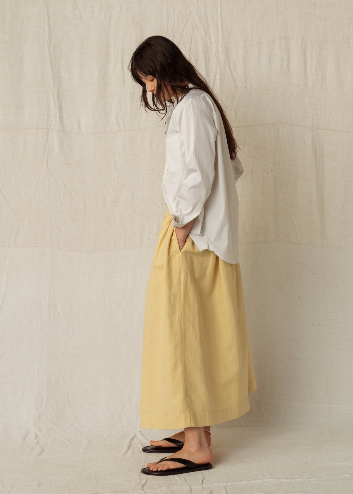 ANÉMONE SKIRT — STRAW
