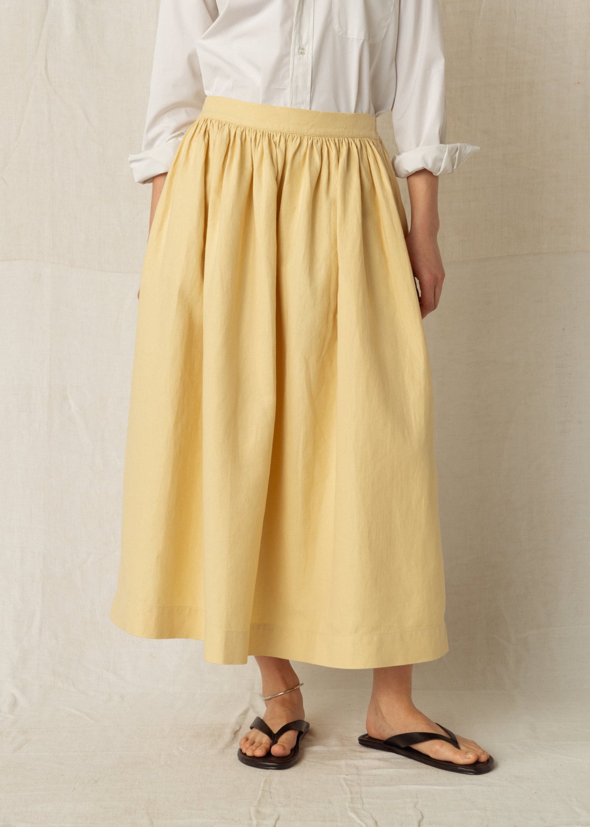 ANÉMONE SKIRT — STRAW