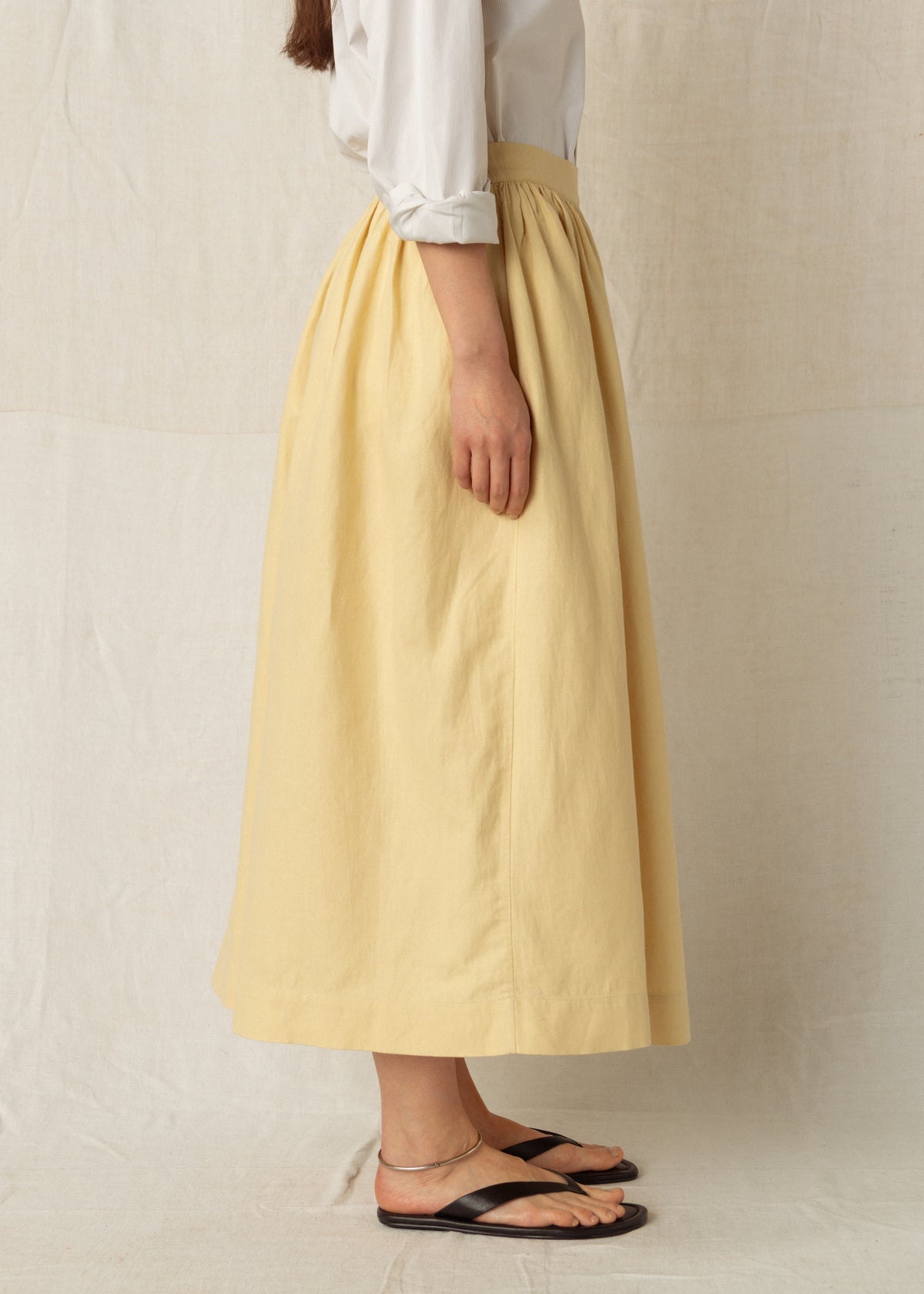 ANÉMONE SKIRT — STRAW