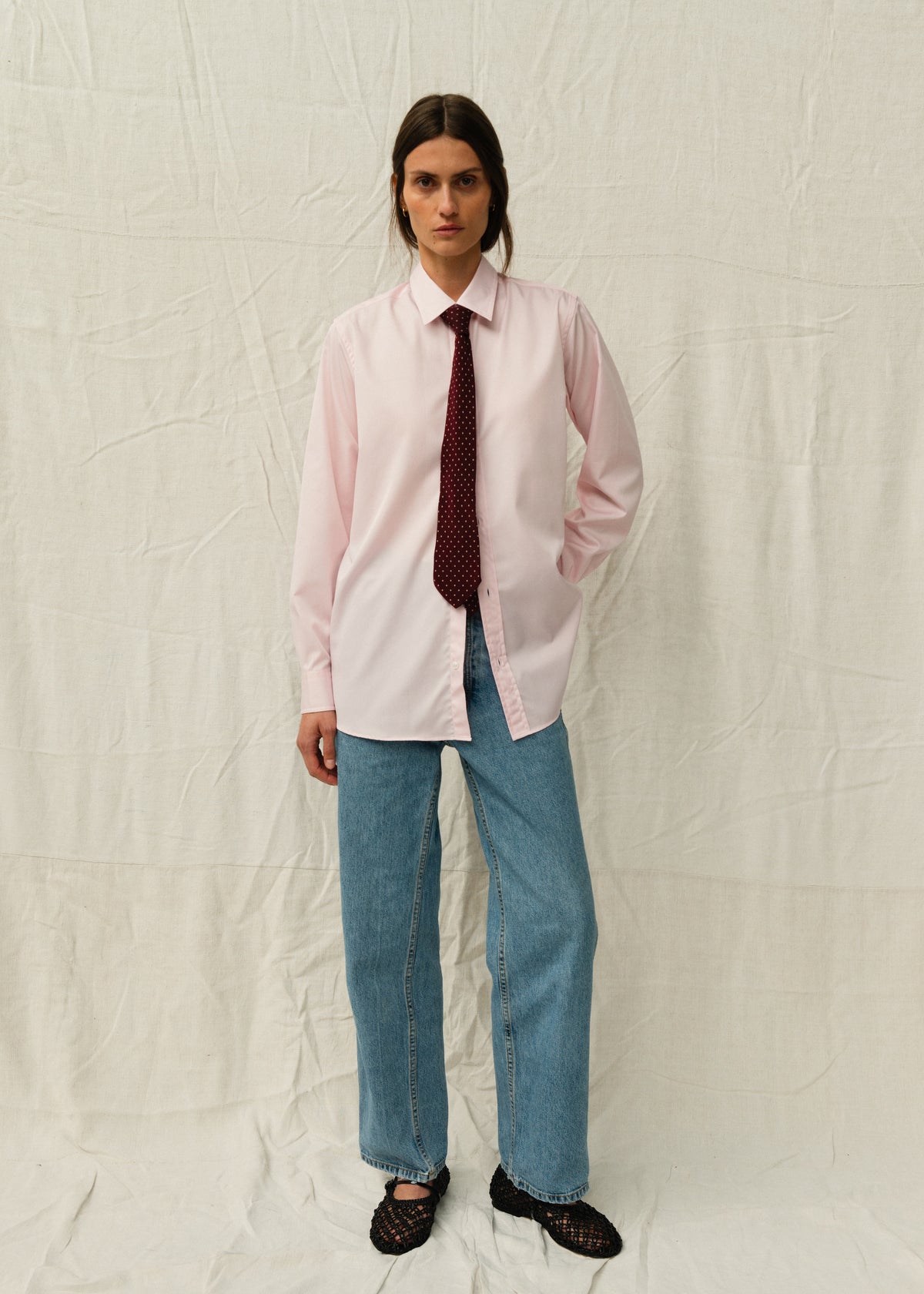 ANOUCK SHIRT — ROSE PINK