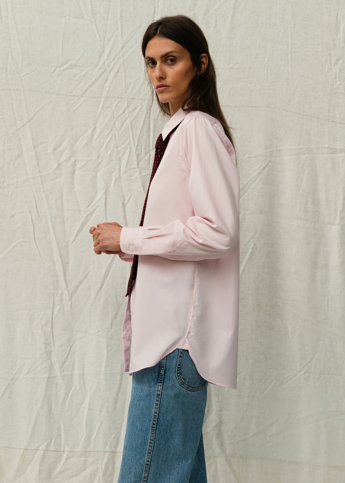 ANOUCK SHIRT — ROSE PINK