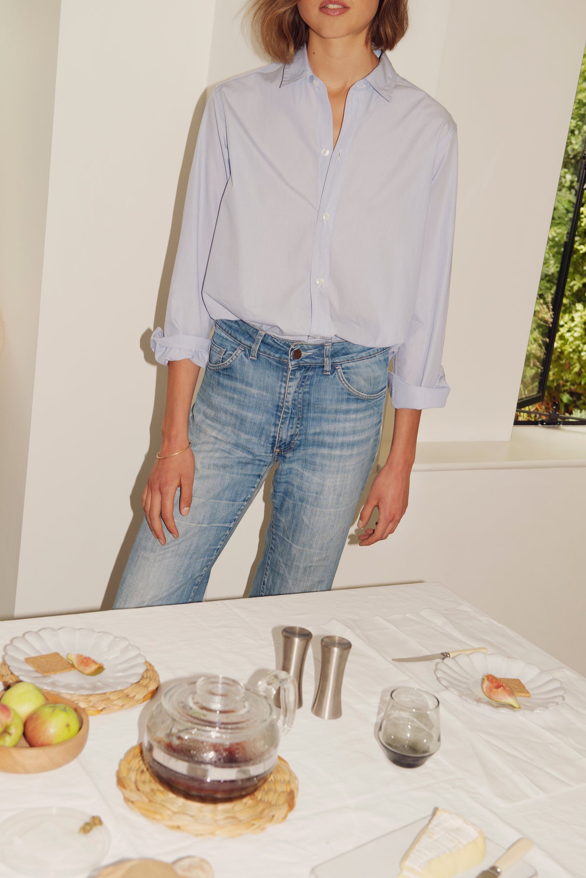 Anouck Shirt — Sky Blue