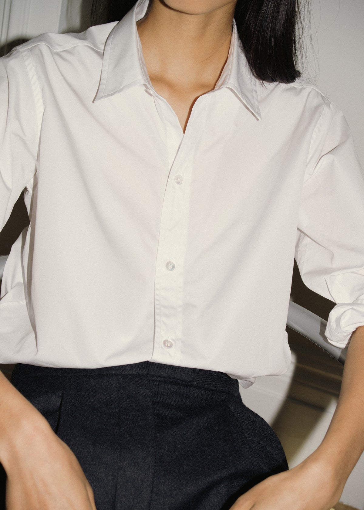 ANOUCK SHIRT — WHITE