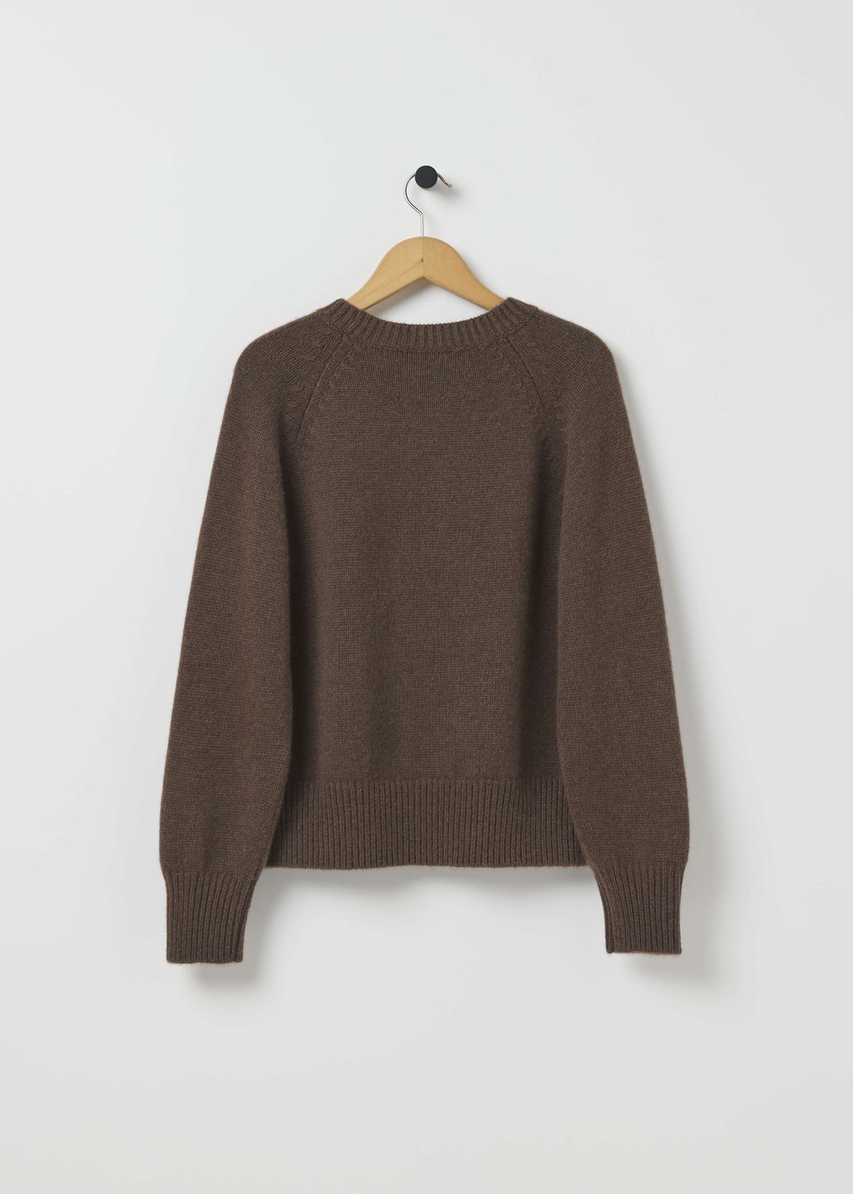 AUTEUIL CASHMERE JUMPER — CHOCOLATE