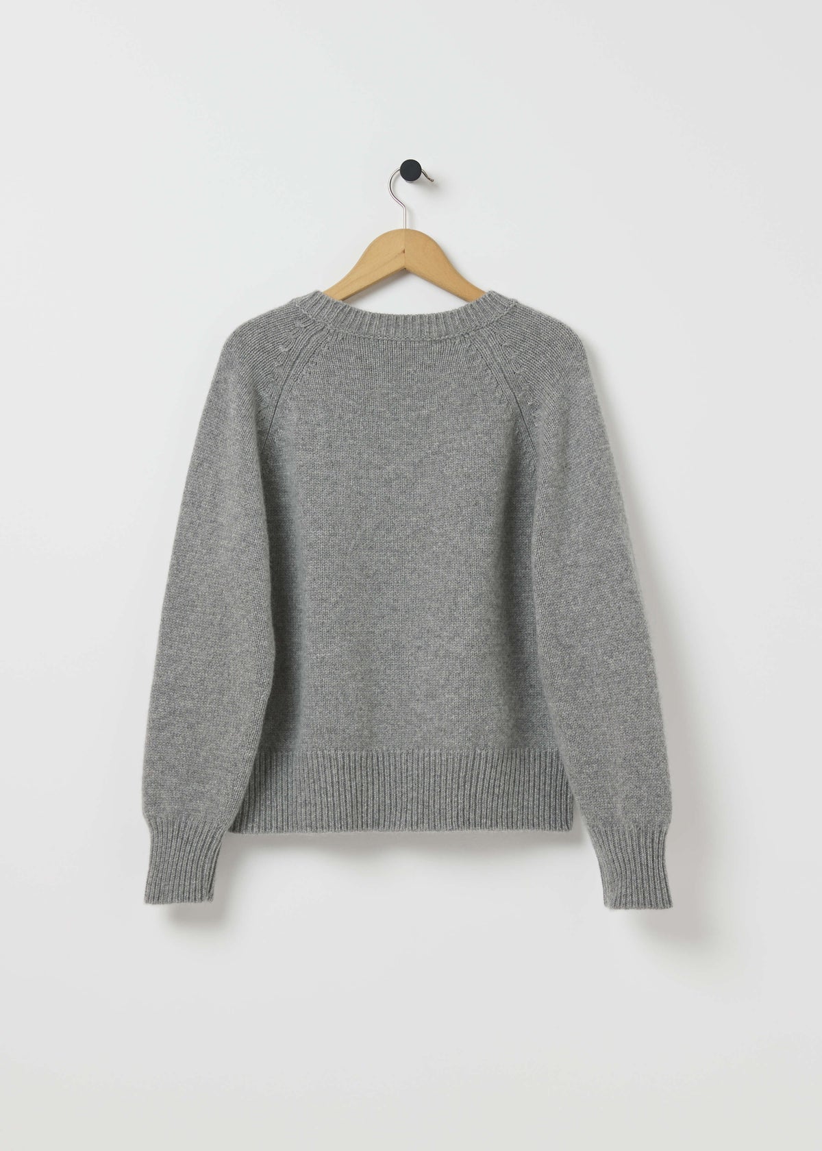 AUTEUIL CASHMERE JUMPER — GREY