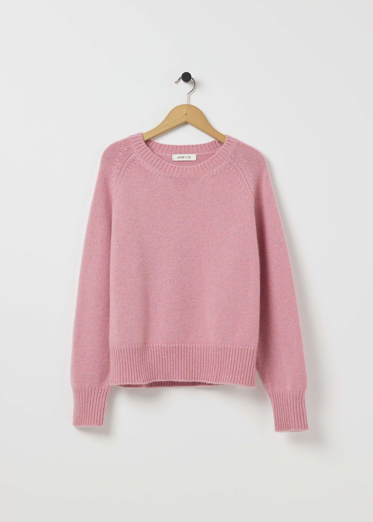 AUTEUIL CASHMERE JUMPER — ROSE