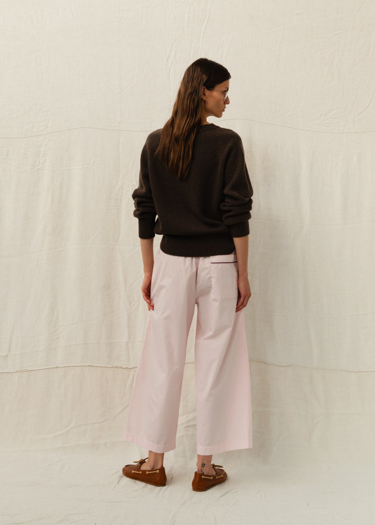 GRANT PYJAMA SET — ROSE STRIPES