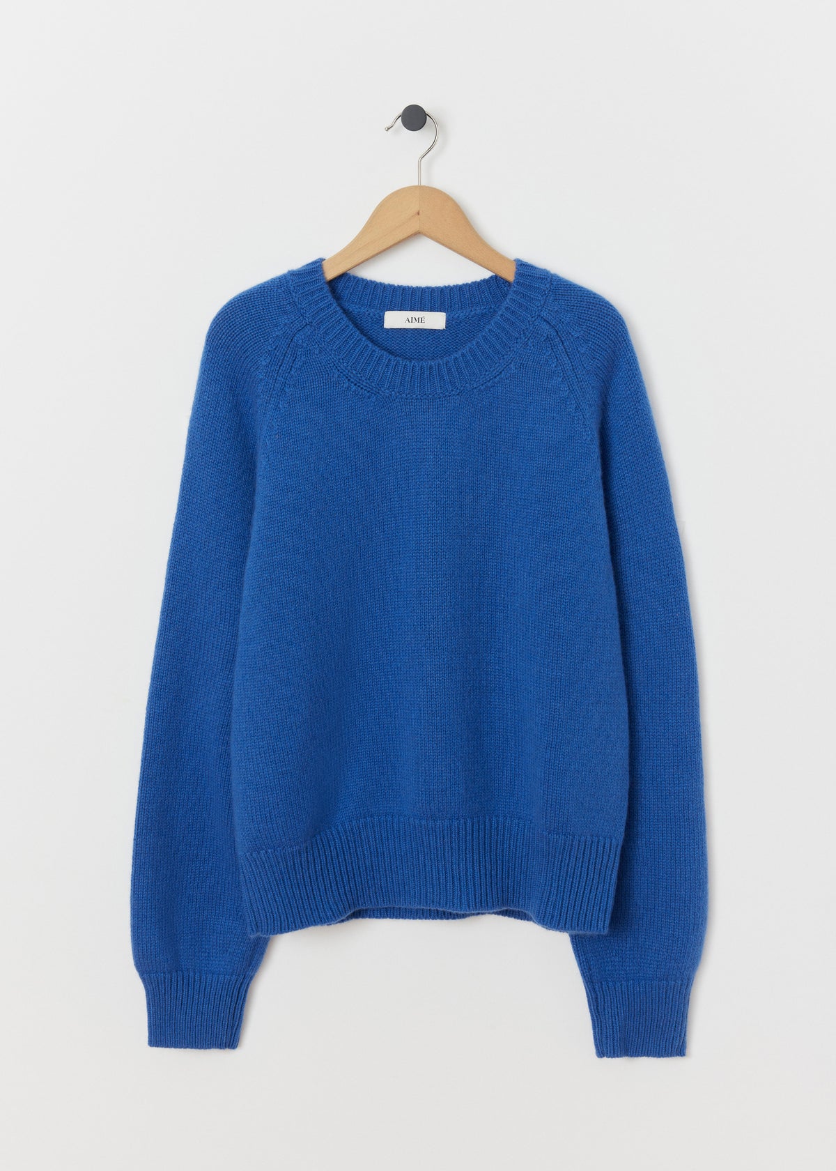 AUTEUIL CASHMERE JUMPER — COBALT BLUE