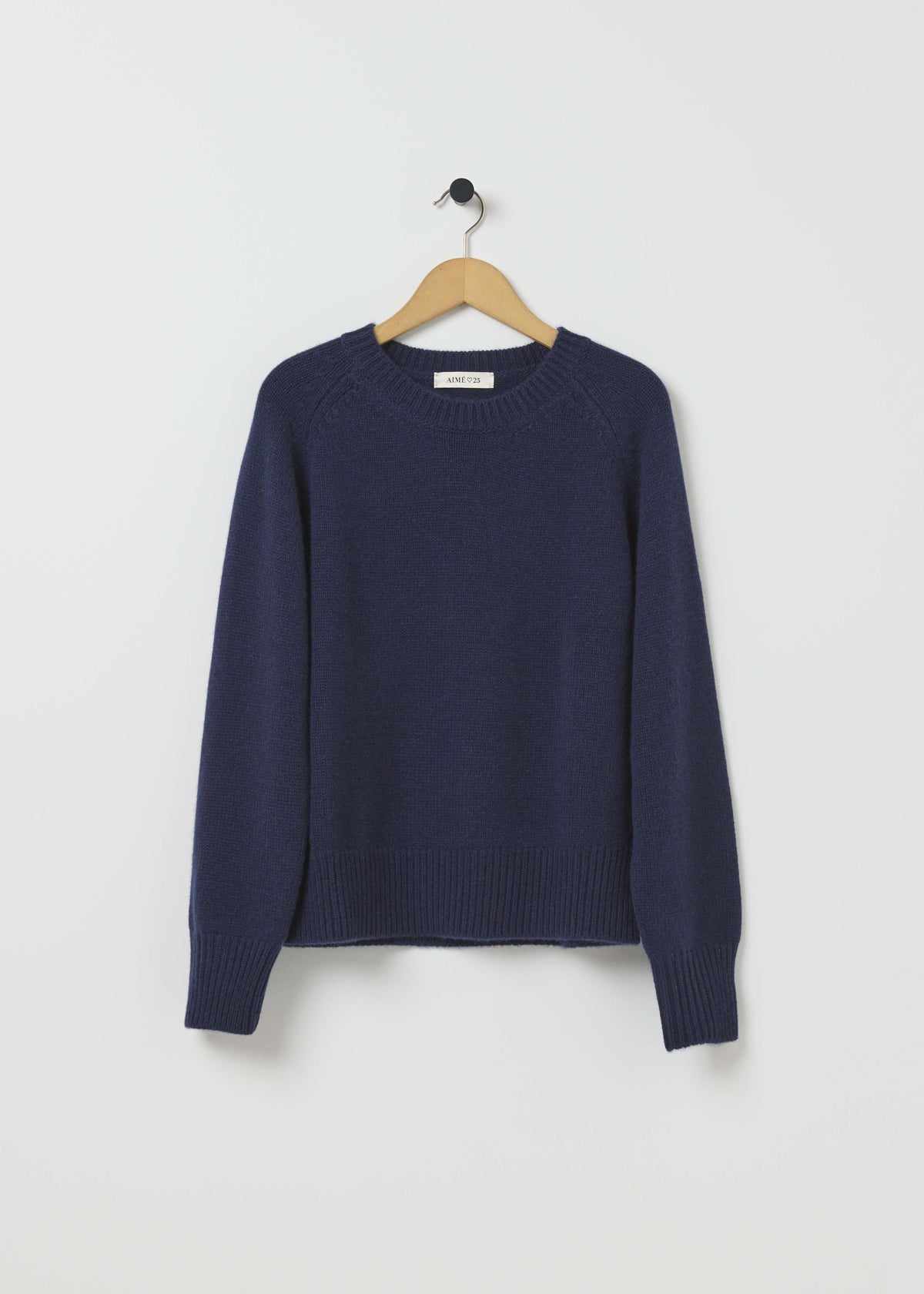 AUTEUIL CASHMERE JUMPER — NAVY