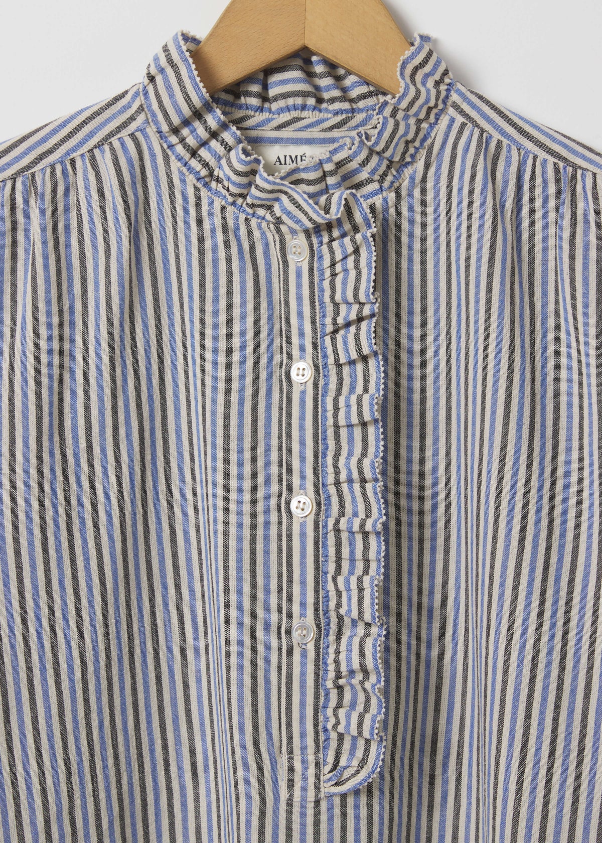 BENSON SHIRT — BLUE STRIPE