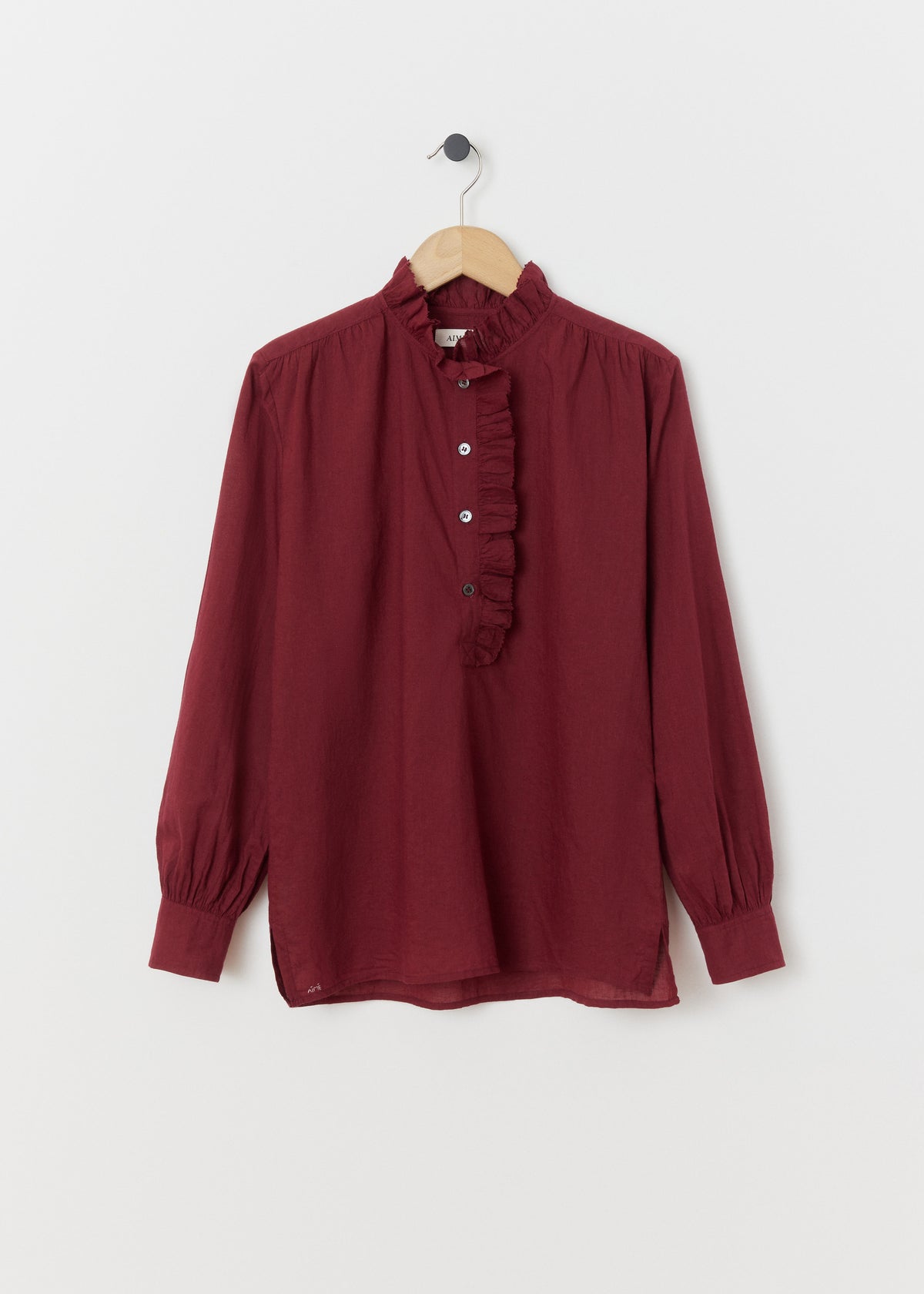 BENSON SHIRT — BORDEAUX