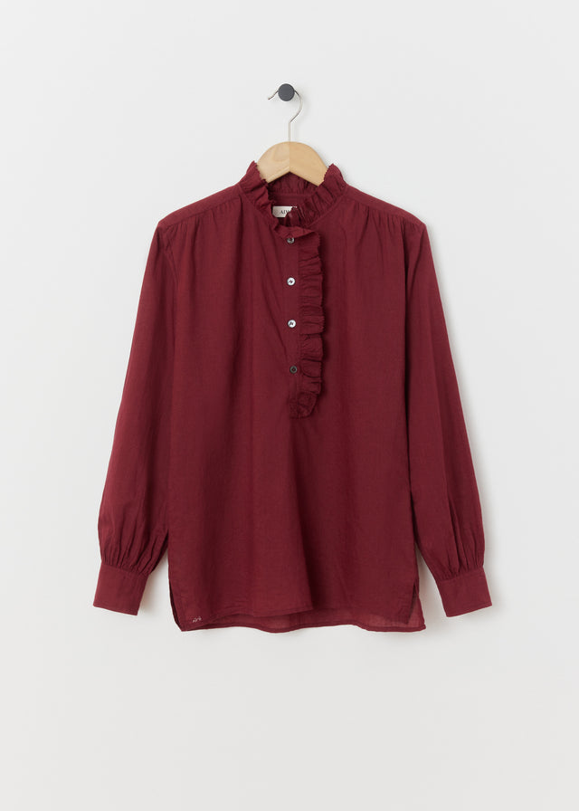 BENSON SHIRT — BORDEAUX