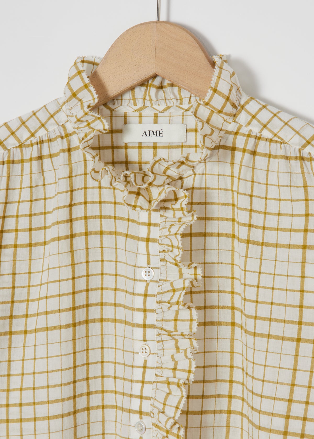 BENSON SHIRT — BRONZE CHECK