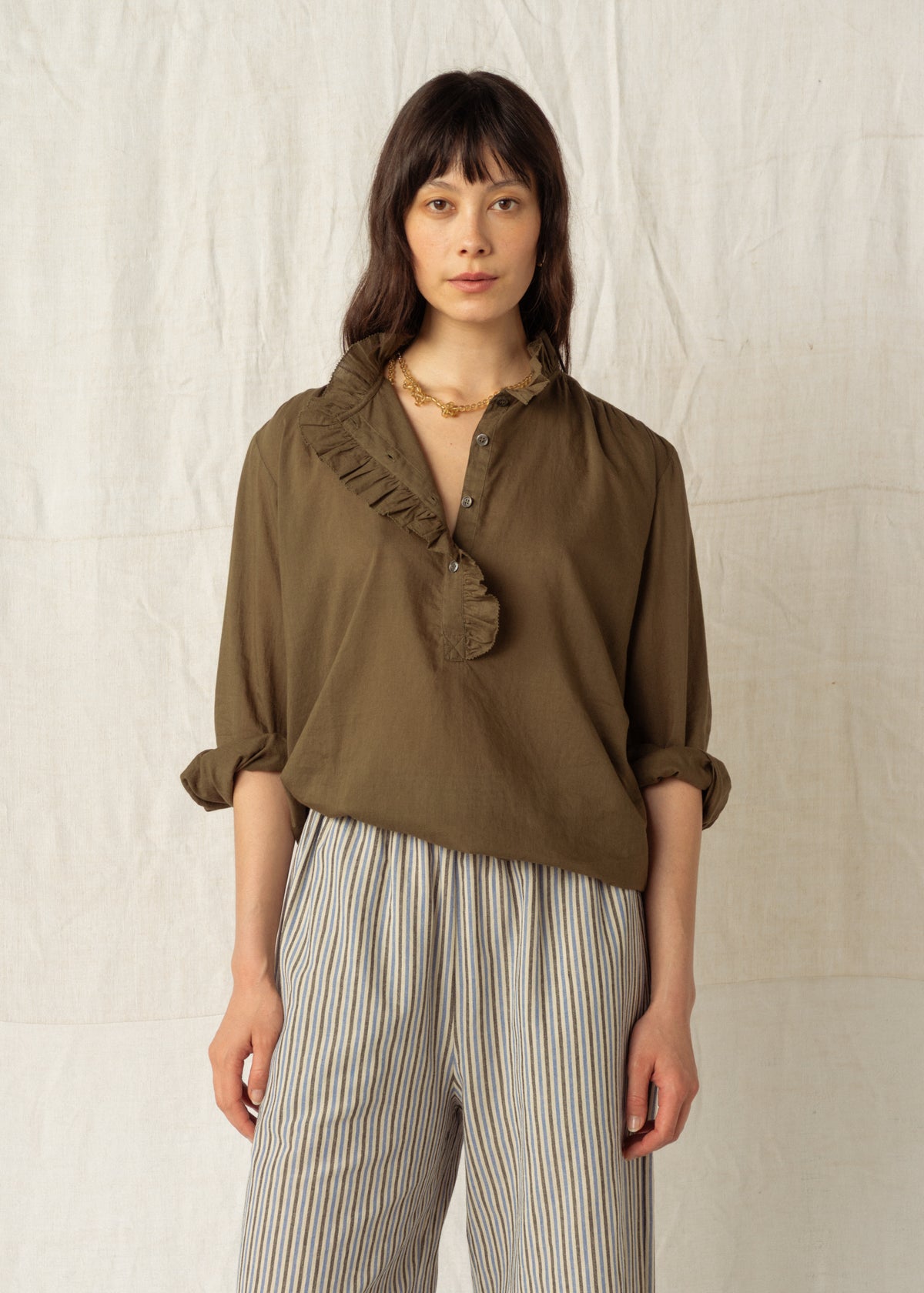 BENSON SHIRT — KHAKI