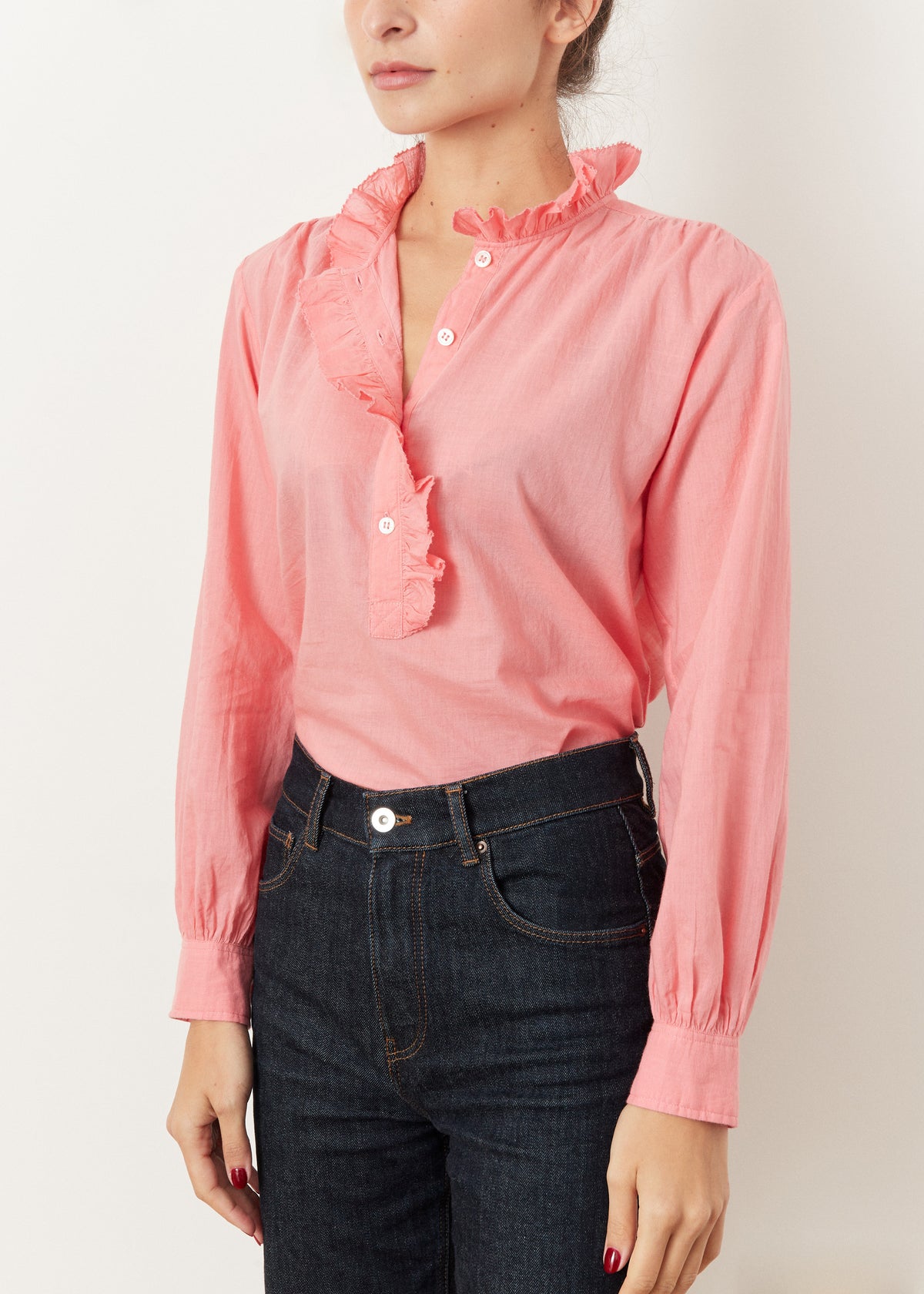 BENSON SHIRT — PEACH