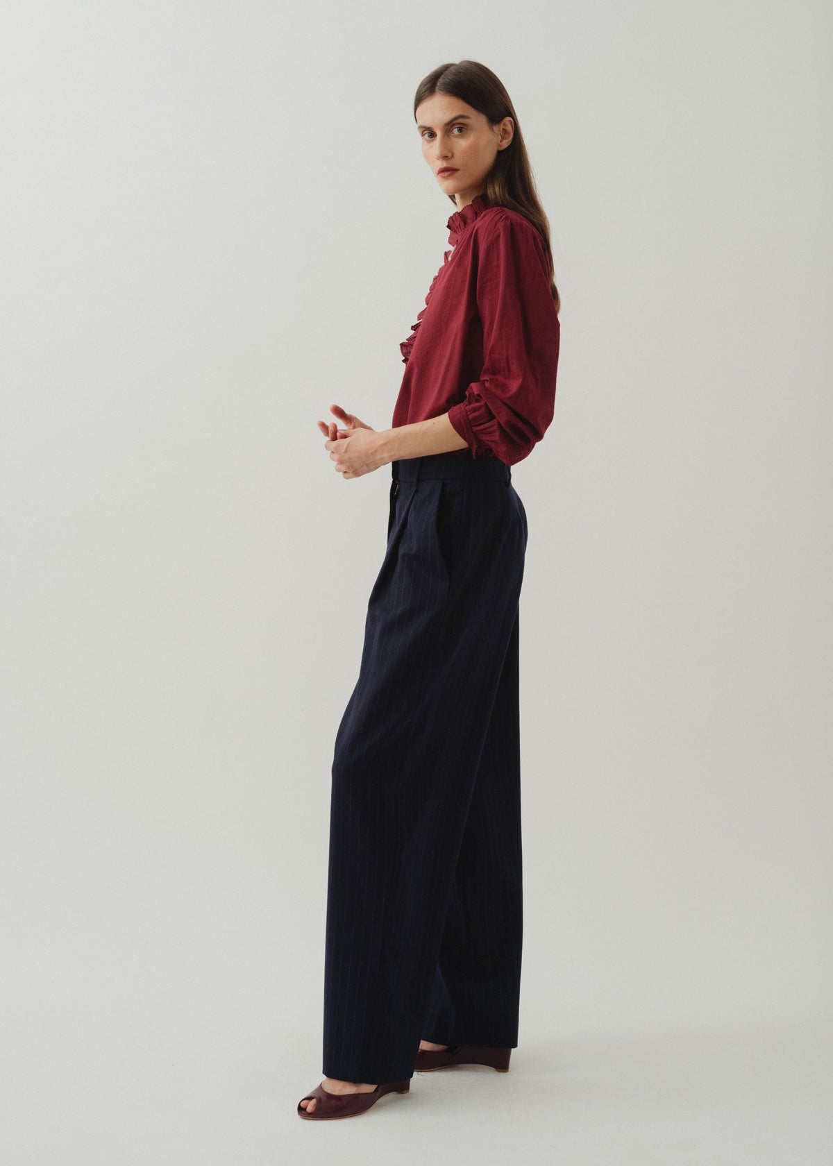 BENSON SHIRT — BORDEAUX
