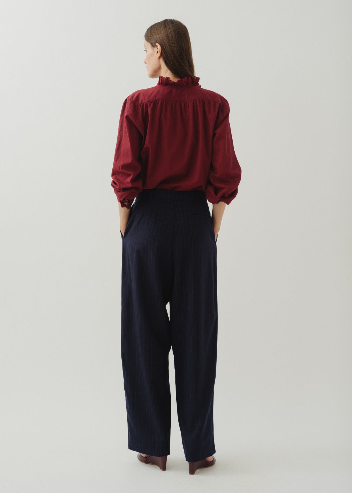 BENSON SHIRT — BORDEAUX