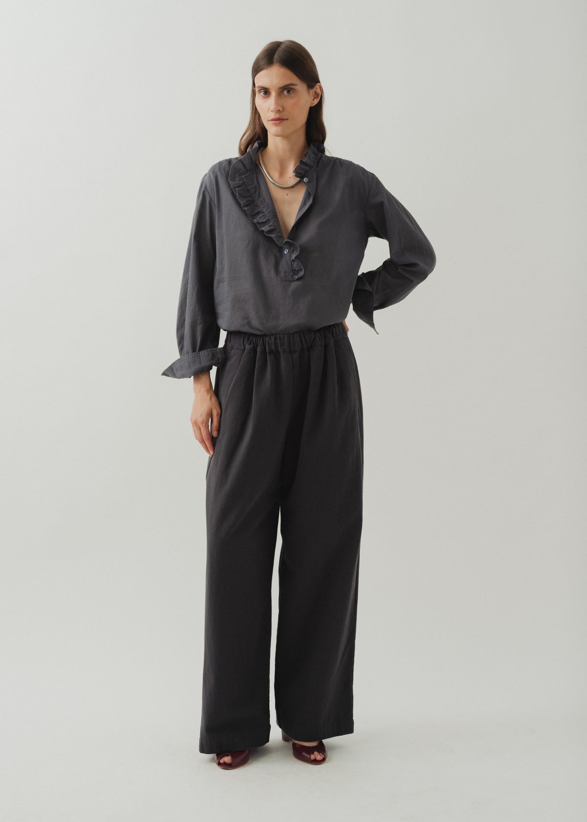 BENSON SHIRT — GREY