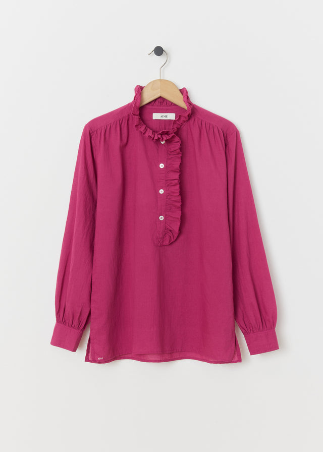 BENSON SHIRT —  MAGENTA