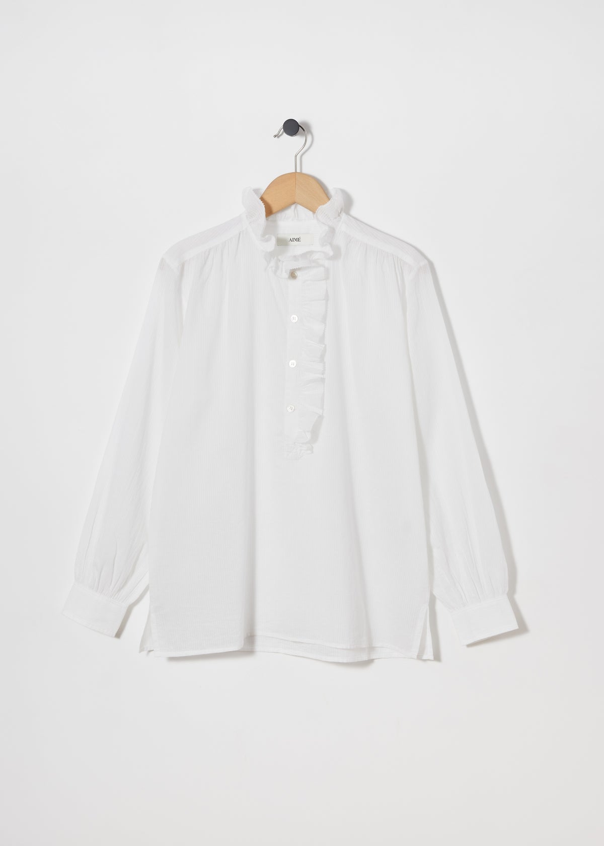 BENSON SHIRT — WHITE STRIPE