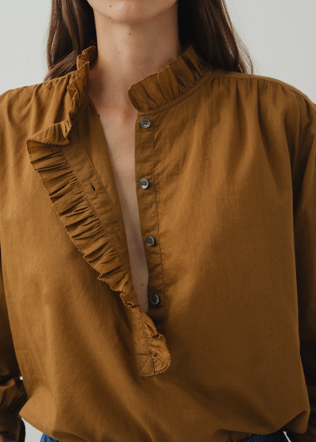 BENSON SHIRT — TABAC