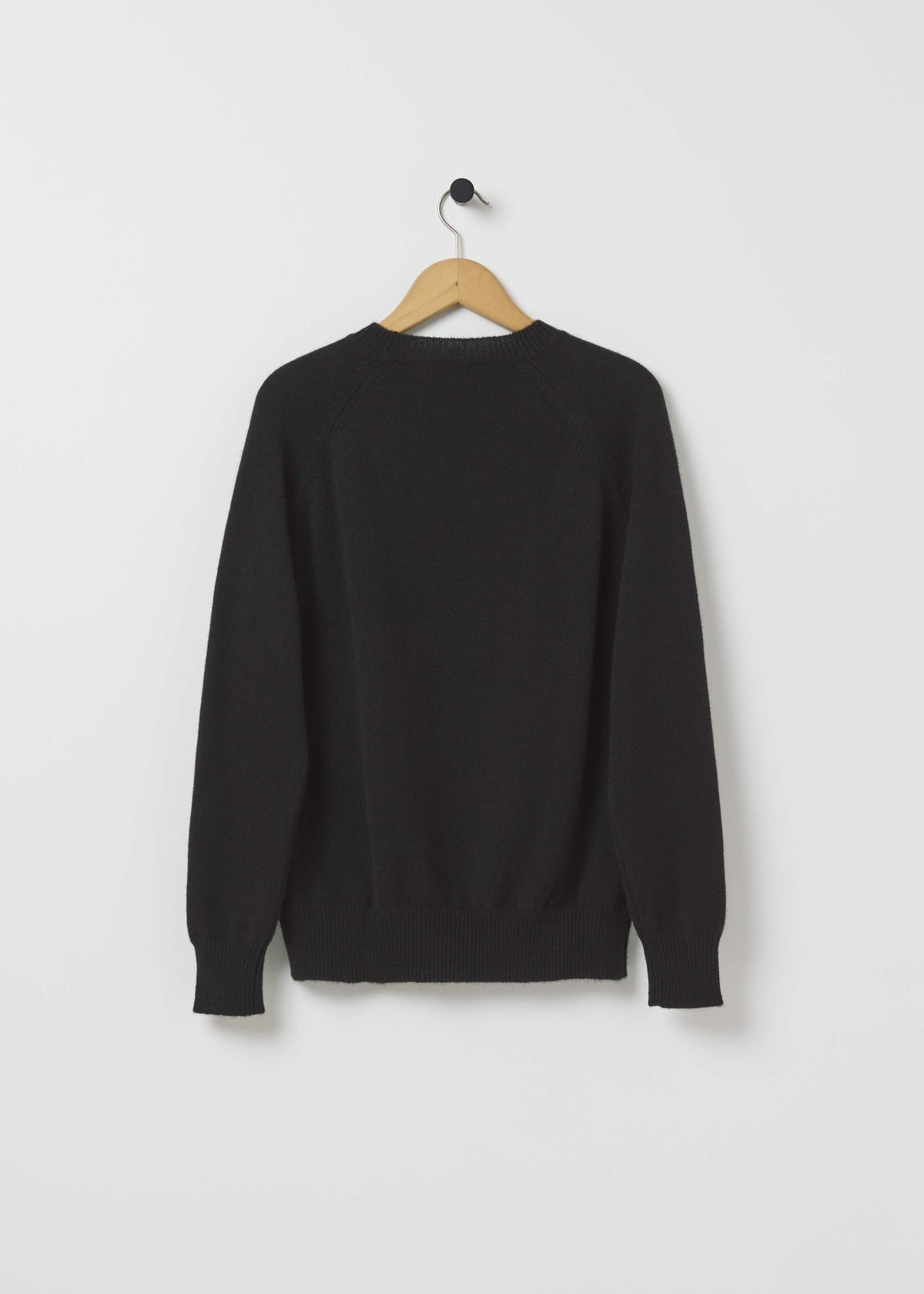 CADAQUÉS CASHMERE JUMPER — BLACK