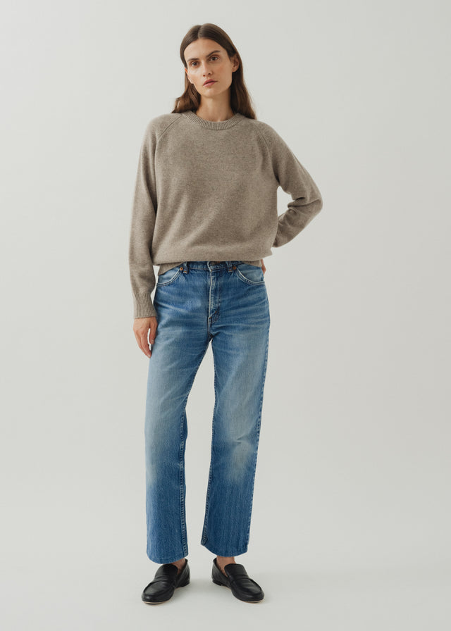 CADAQUÉS CASHMERE JUMPER — PEPPERCORN