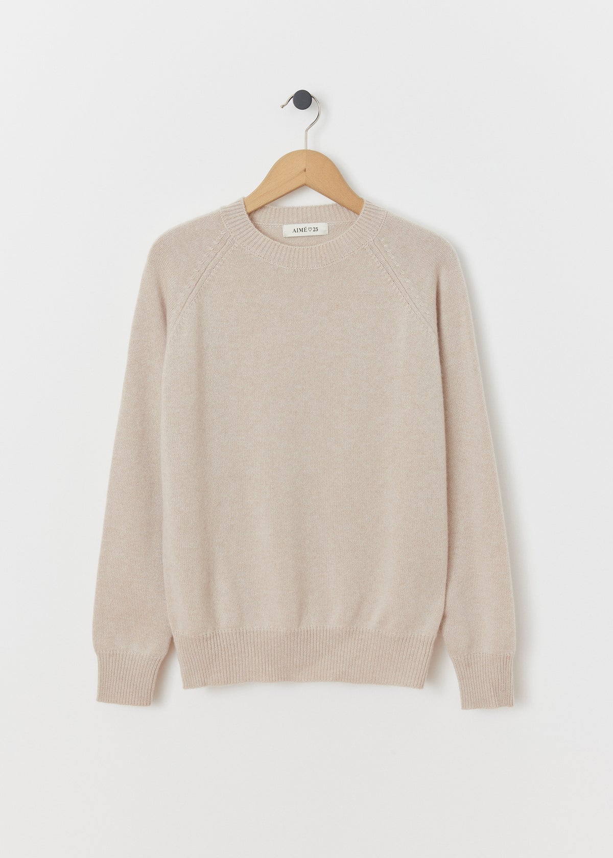 CADAQUÉS CASHMERE JUMPER — OATMEAL