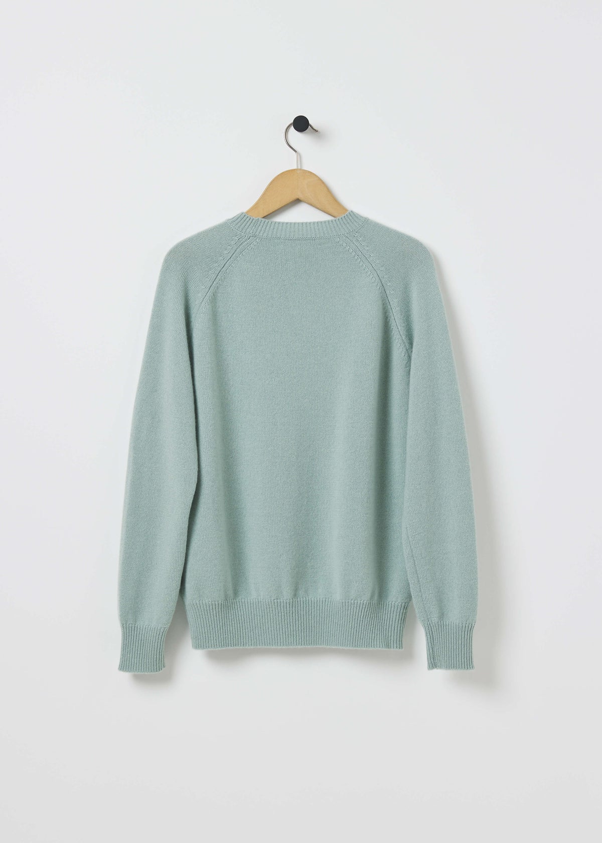 CADAQUÉS CASHMERE JUMPER — SEAFOAM