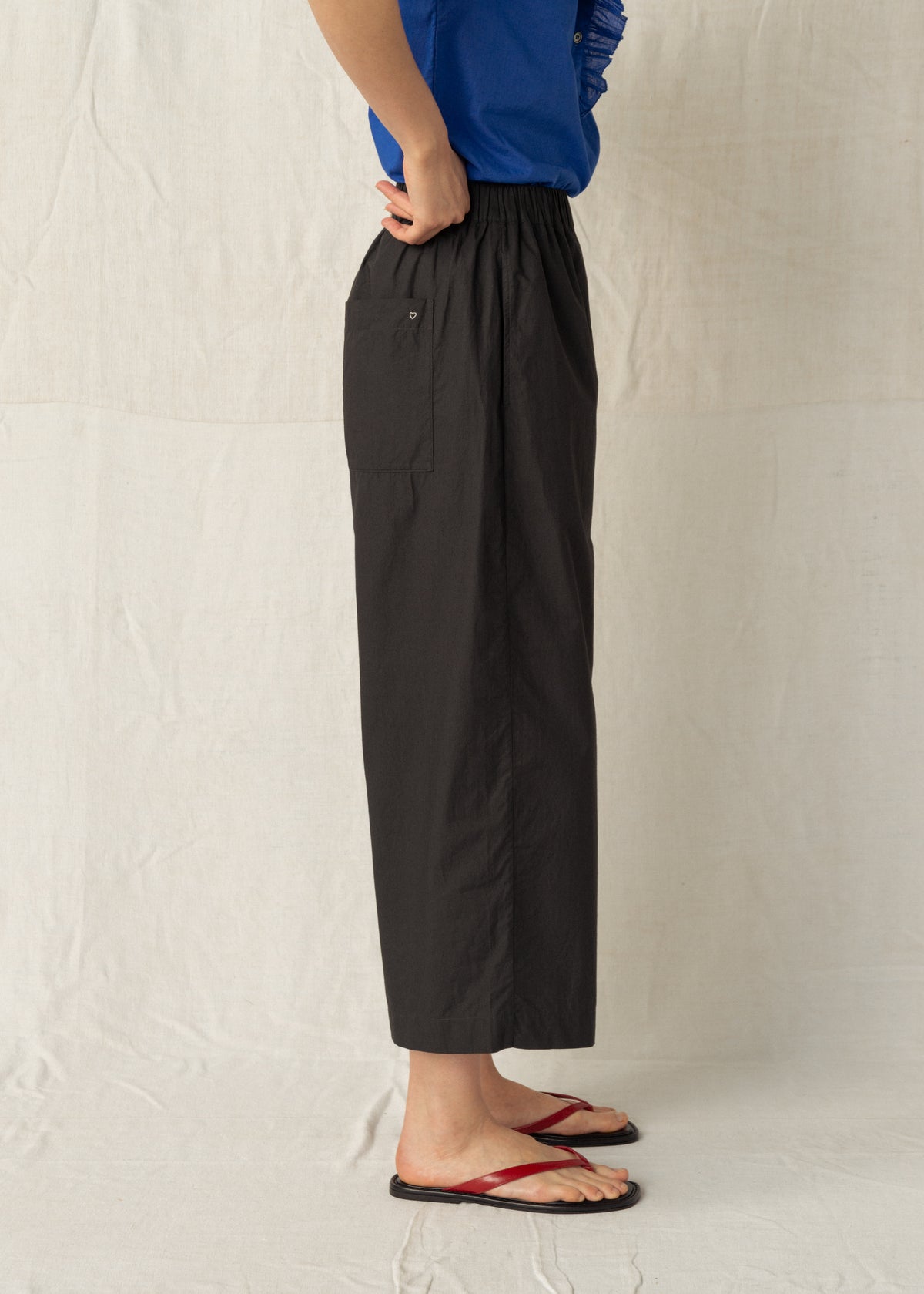CALEB TROUSERS — SOFT BLACK