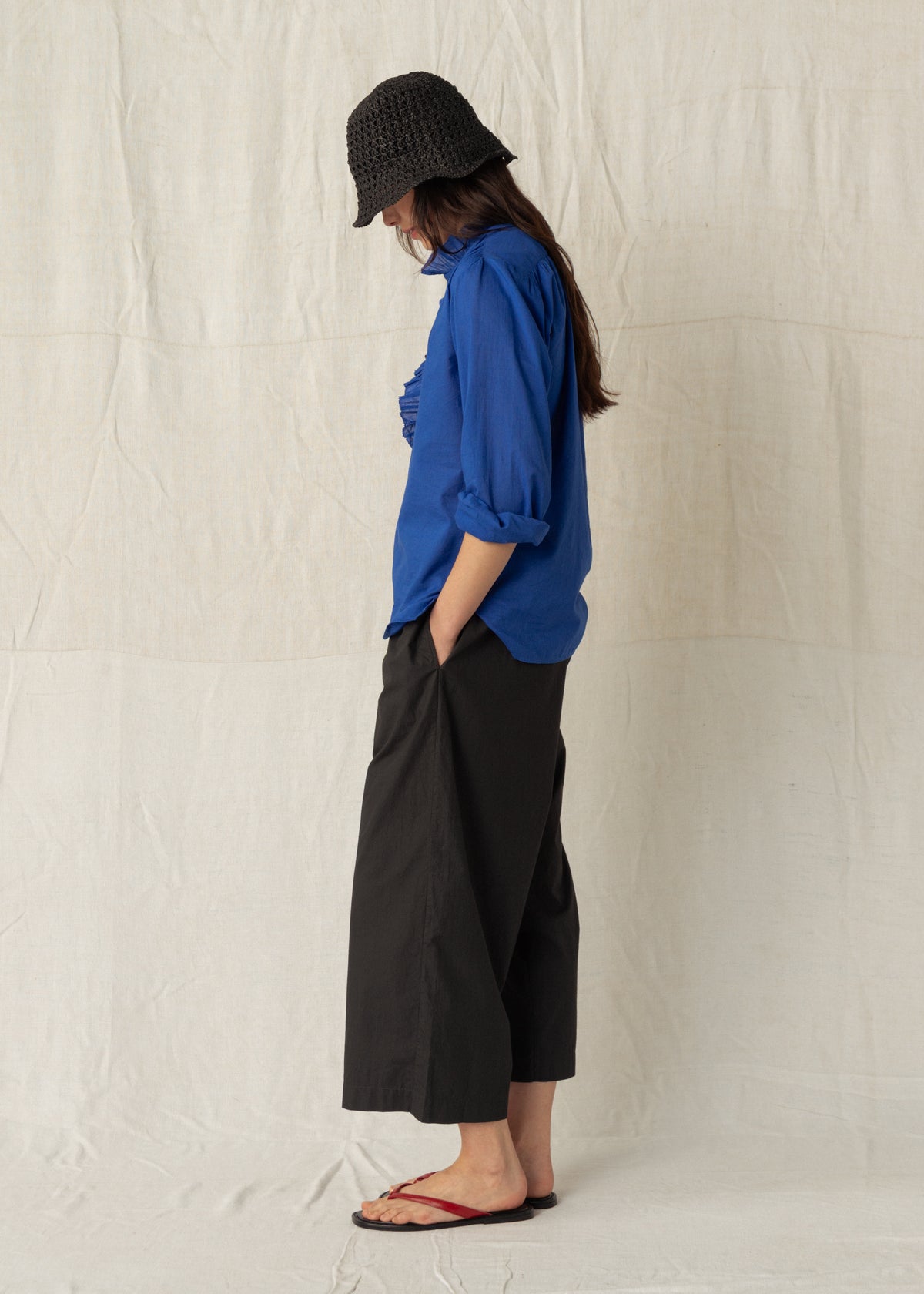 CALEB TROUSERS — SOFT BLACK