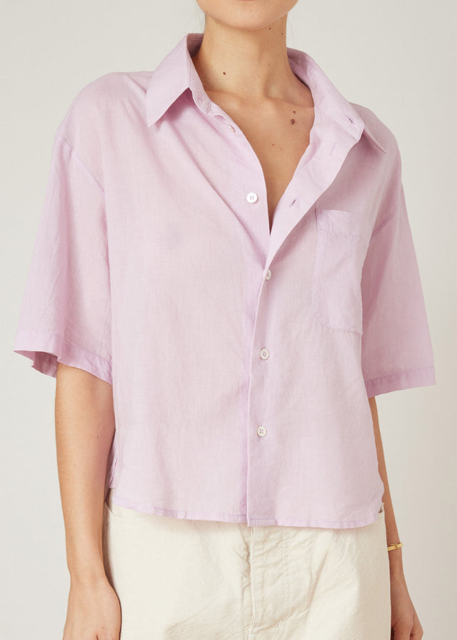 DARIA SHIRT — LILAC