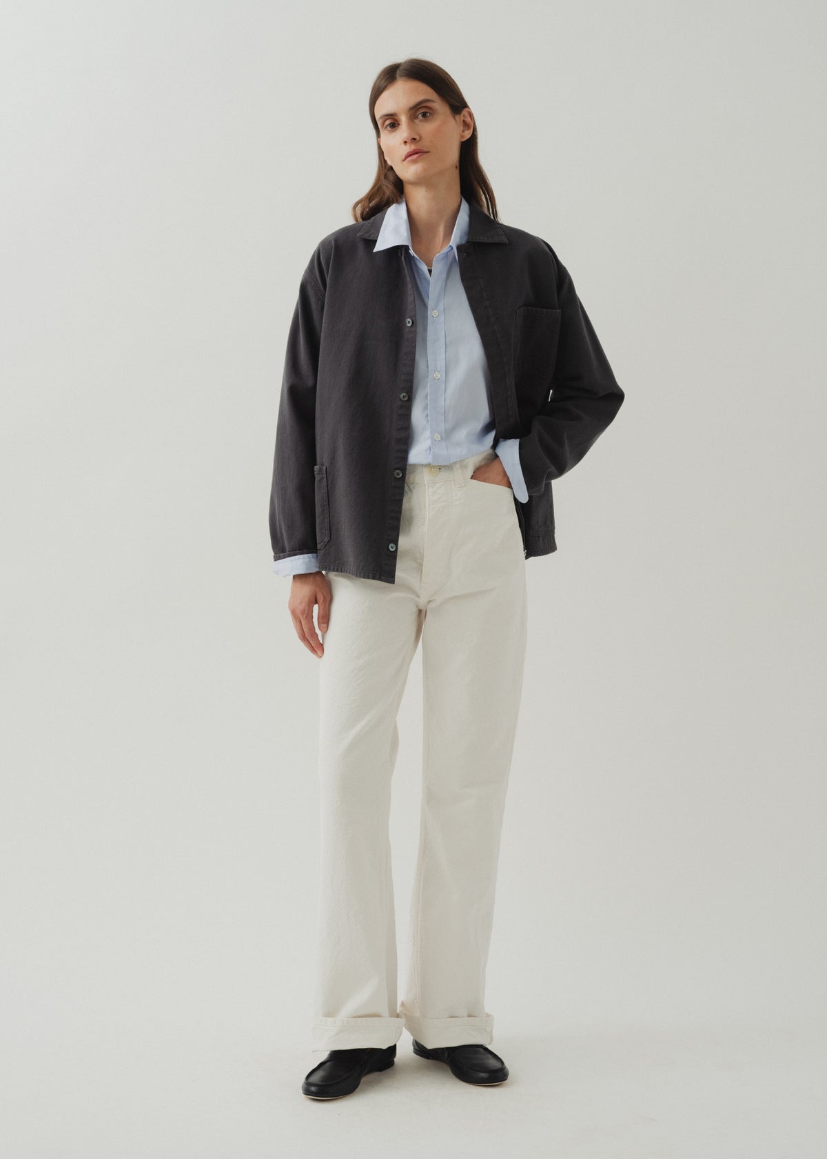 DEMI OVERSHIRT — LEAD