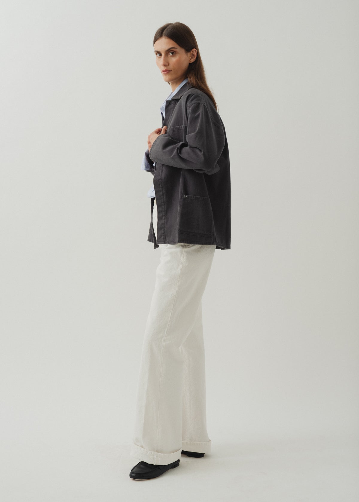 DEMI OVERSHIRT — LEAD
