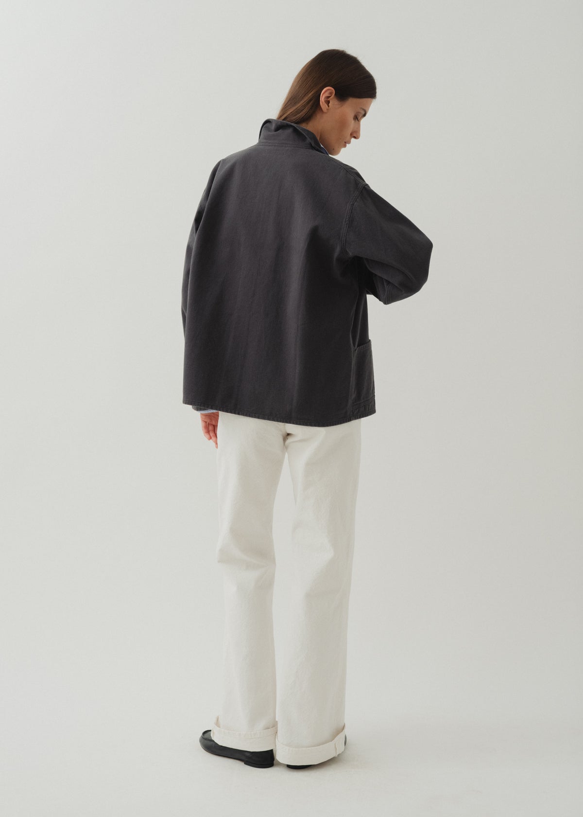 DEMI OVERSHIRT — LEAD
