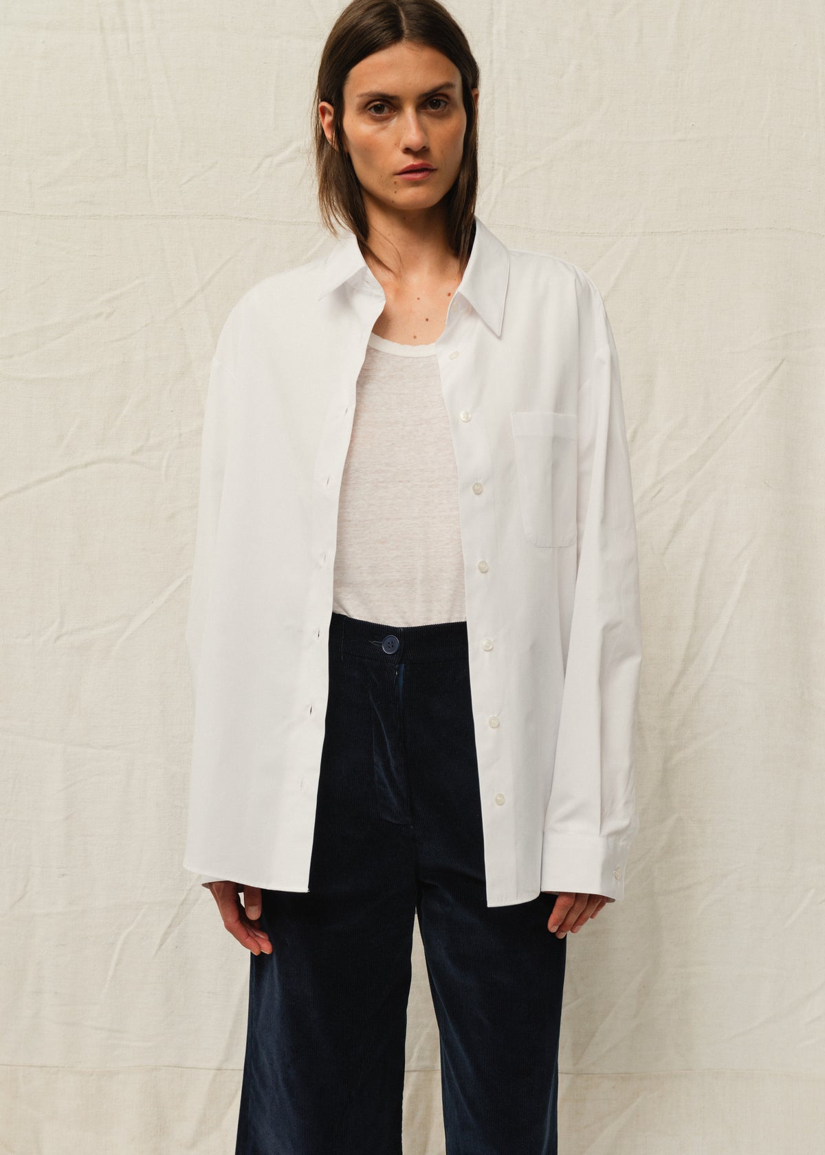 DEVON SHIRT — WHITE