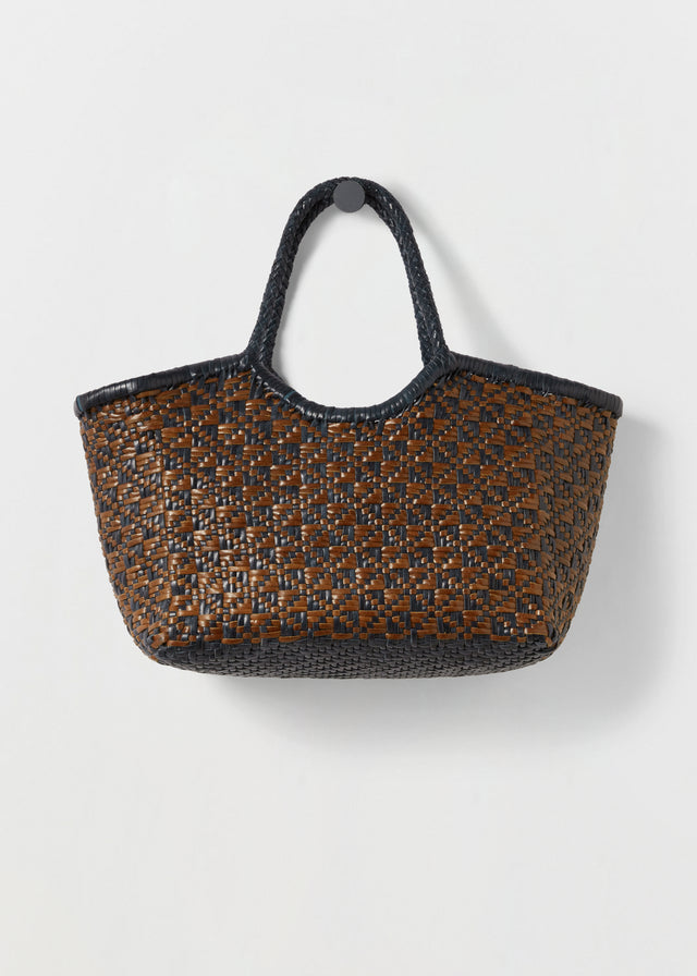 SMALL MAORI NANTUCKET BAG — MARINE
