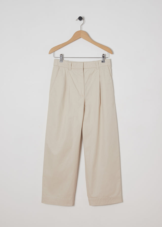DRAKE COTTON TROUSERS — MASTIC