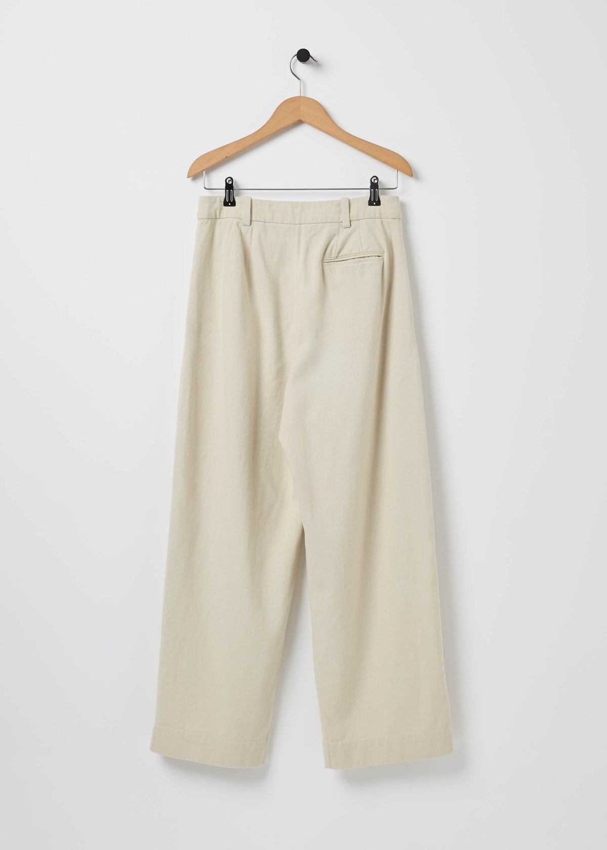 DRAKE COTTON TROUSERS — DARK MASTIC