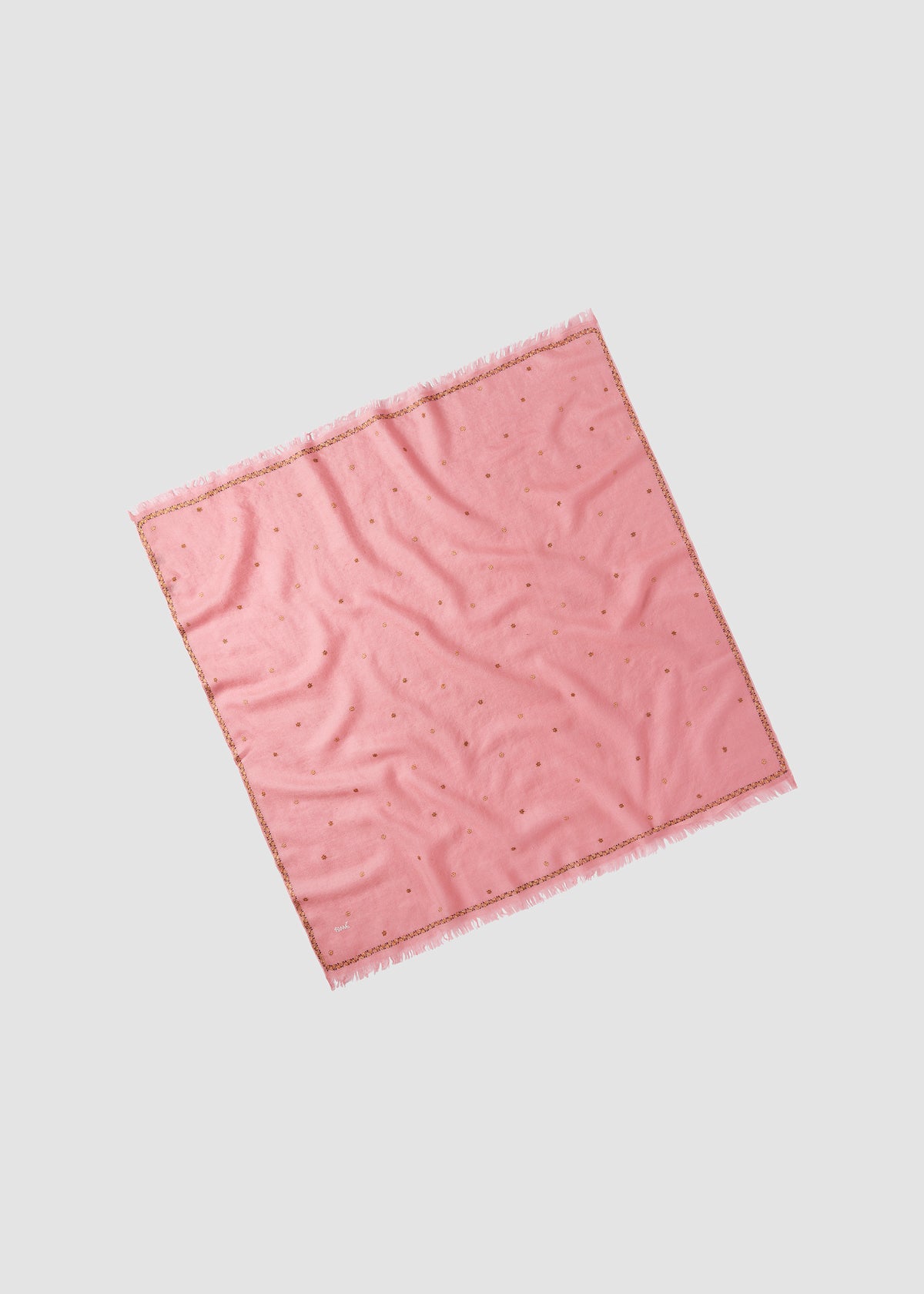 ELAN CASHMERE SCARF — PINK