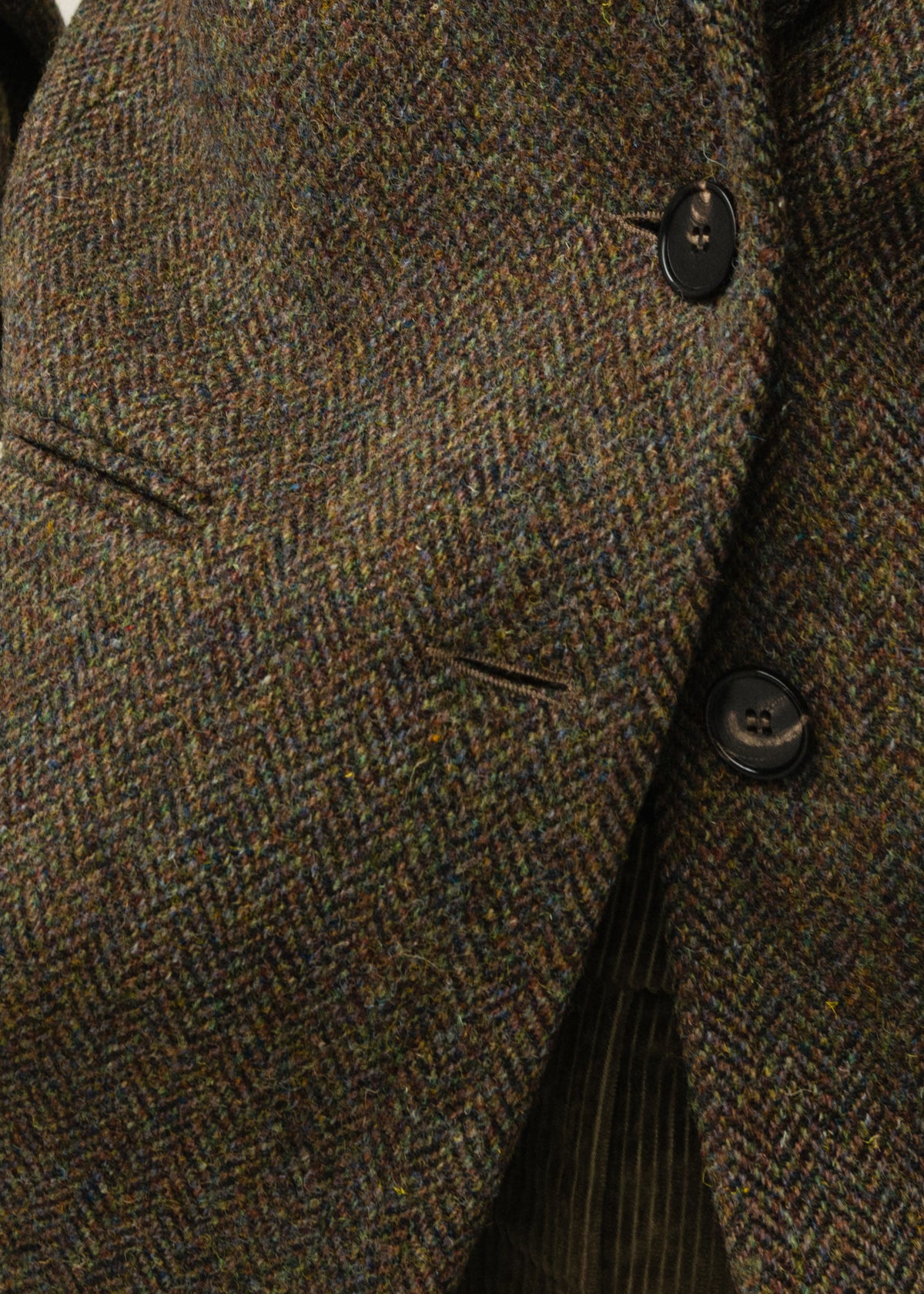 ELISA JACKET — KHAKI TWEED