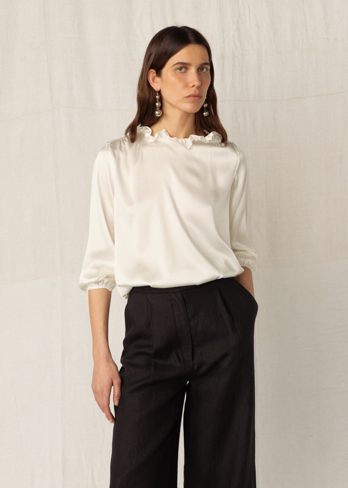 ERIN SHIRT — BUTTER