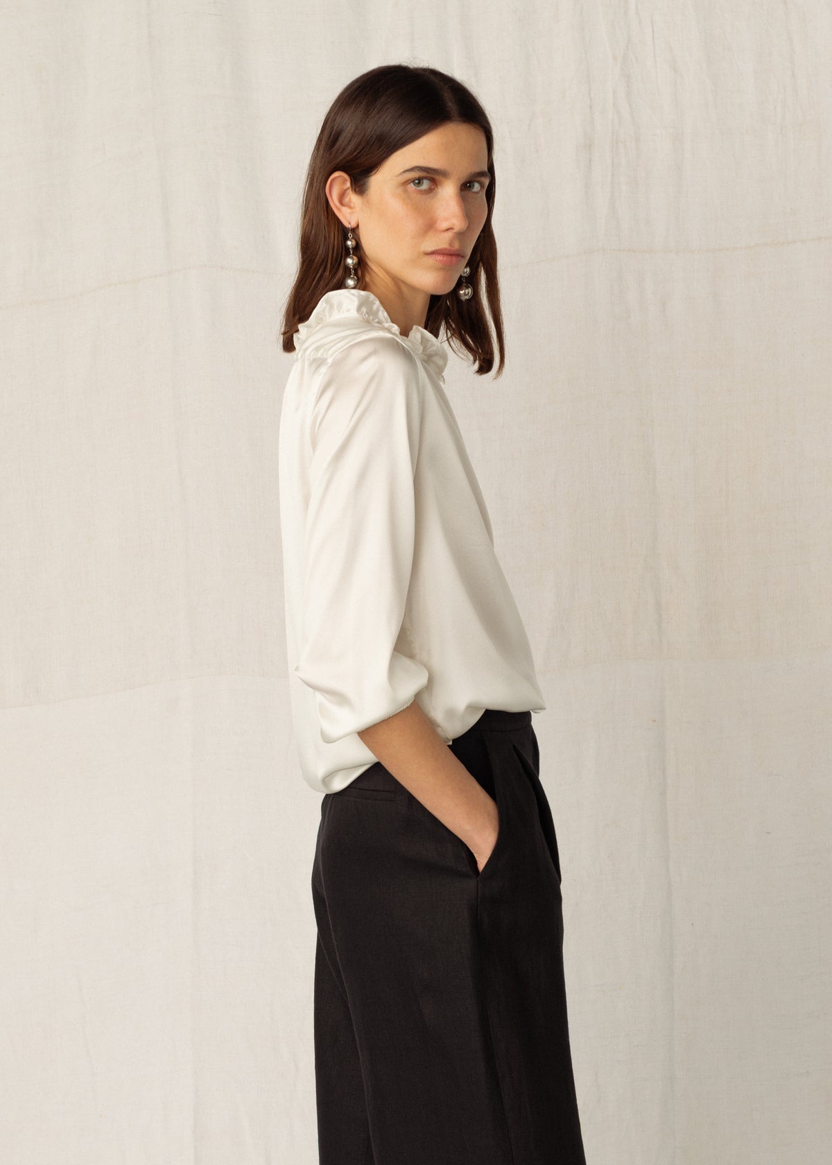 ERIN SHIRT — BUTTER