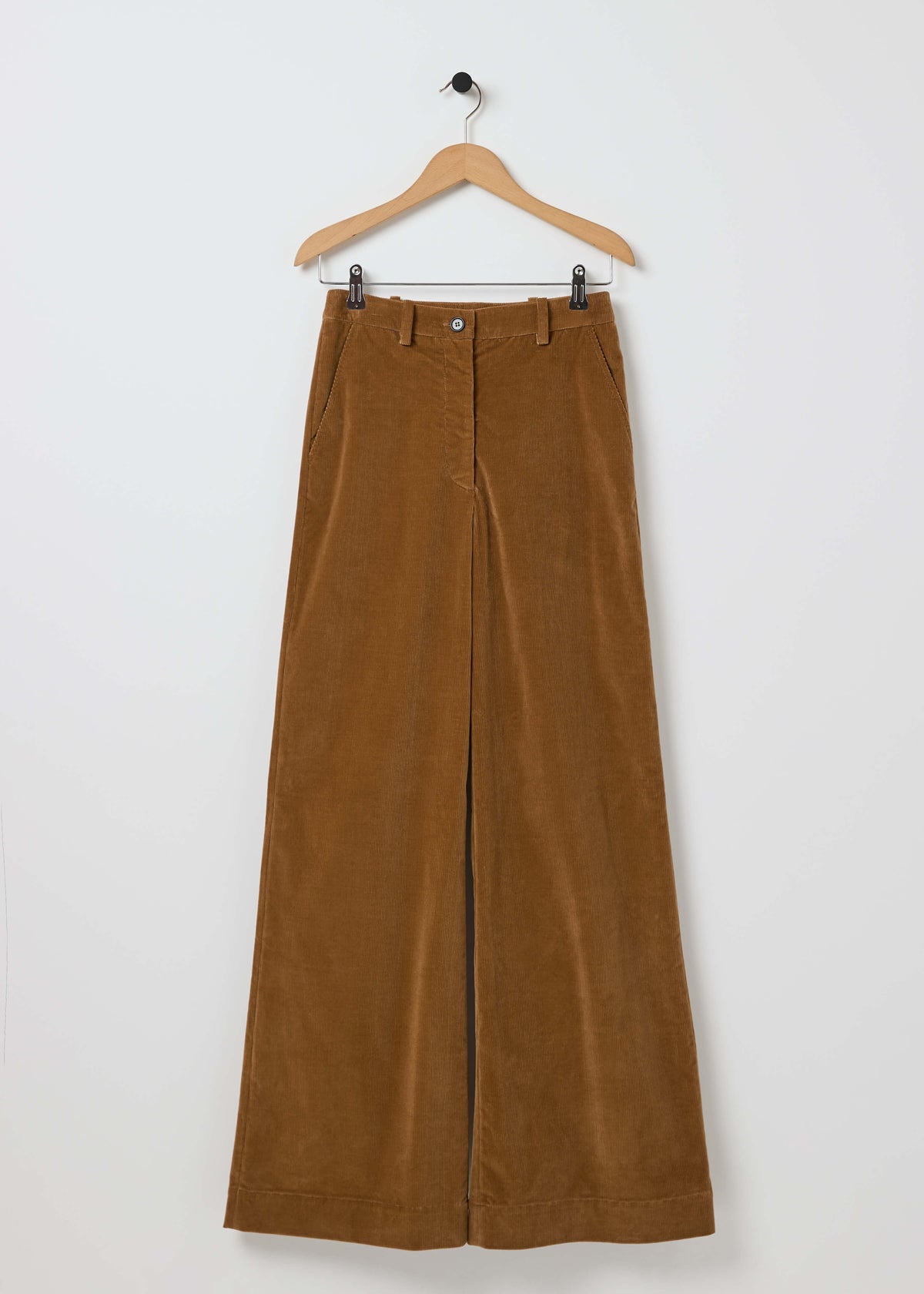 FLINT CORDUROY TROUSERS — CARAMEL