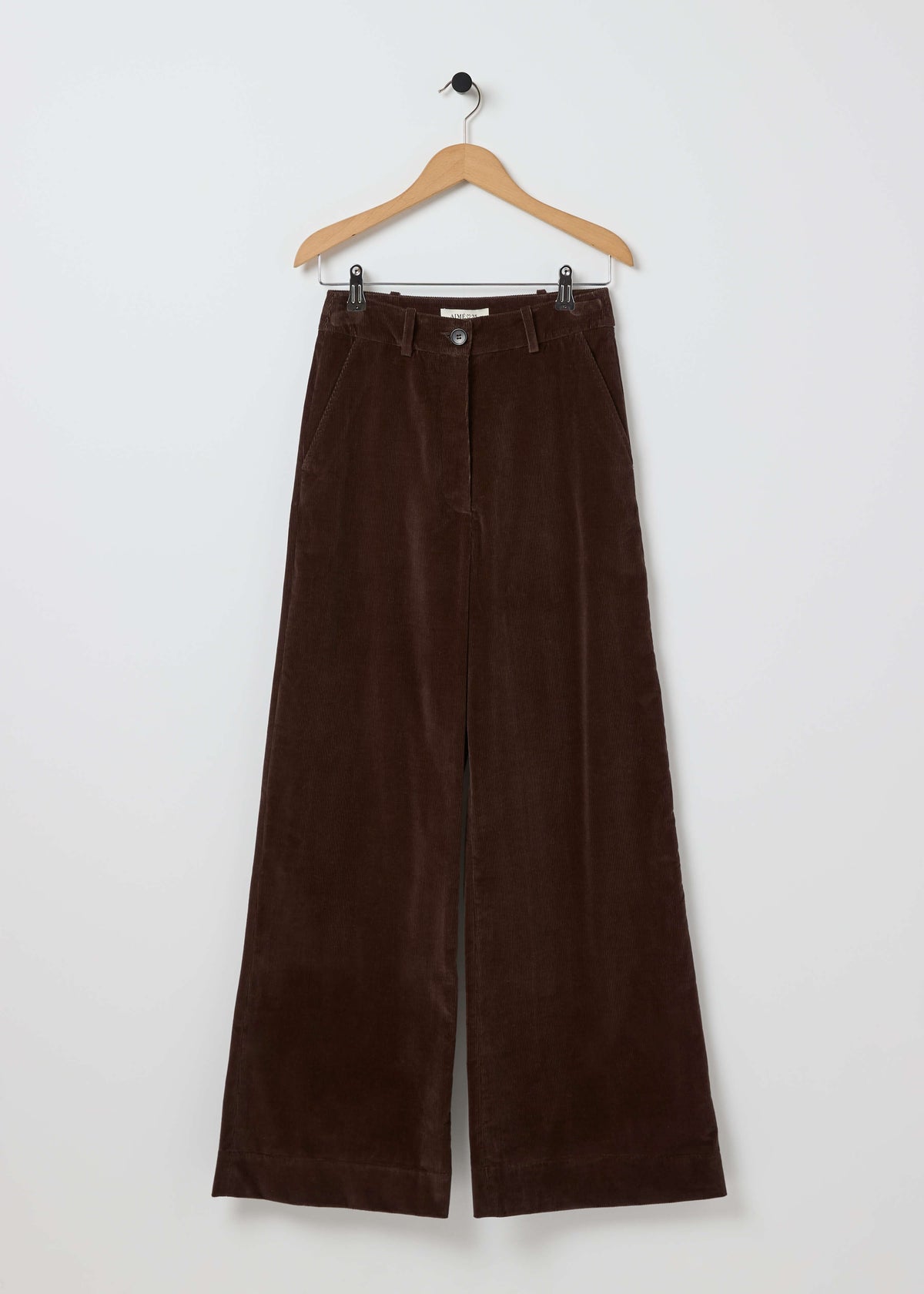 FLINT CORDUROY TROUSERS — CHOCOLATE