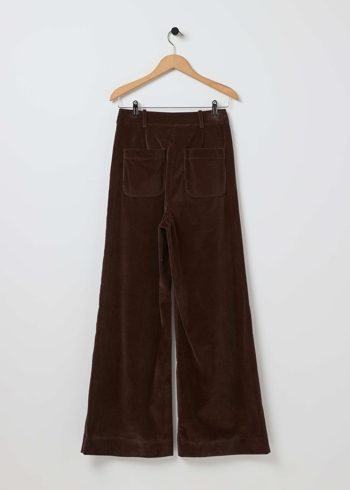 FLINT CORDUROY TROUSERS — CHOCOLATE